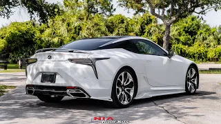 How to Install: NIA Body Kits Lexus LC500 2018-2022 NIA Rear Spats Install