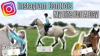 Instagram Controls My Life For A Day | Equestrian Edition | Lilpetchannel