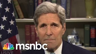 John Kerry Interview: 'We Need To Complete The Job In Iran' | Morning Joe | MSNBC