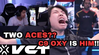 s0m reacts to C9 OXY ACE | VCT AMERICAS