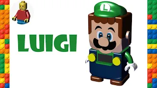 LEGO LUIGI 3D BUILD (Adventures with Luigi Starter Course 71387)