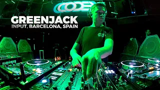 Greenjack - Codex Showcase @ Input, Barcelona, Spain // Warm-up Melodic Techno mix
