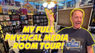 HUCK'S PHYSICAL MEDIA ROOM TOUR | It's finally here!!