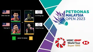 ONG Yew Sin / TEO Ee Yi vs LU Ching Yao / YANG Po Han Malaysia Open | Malaysia vs Taipei