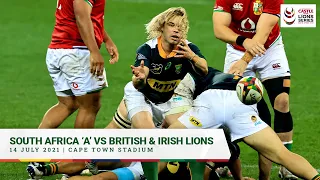 SOUTH AFRICA A VS BRITISH & IRISH LIONS | 14 JULY | CAPE TOWN STADIUM