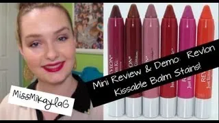 Mini Review & Demo: Revlon Just Bitten Kissable Balm Stains!