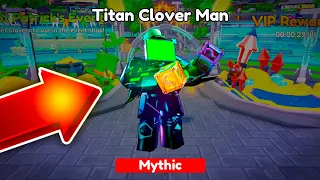 OMG👀 I GOT TITAN CLOVER MAN!!!🍀😍✅ - Toilet Tower Defense Saint Patrick's Day Update