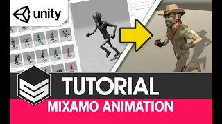 How to animate a character with Mixamo for Unity - (Tutorial)  by #SyntyStudios