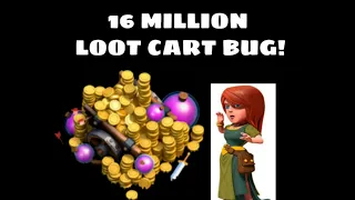 CoC Loot Cart Bug! Broken Loot Cart Clash of Clans