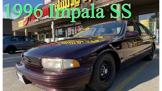 96 Шевроле Импала СС // Последний масл кар США // Chevrolet Impala SS