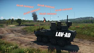 War Thunder LAV-AD and M247 compilation