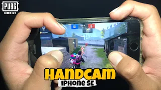 iPhone SE 2020 HANDCAM 1V3 TDM ROOM 🔥🥵 | PUBG MOBILE |