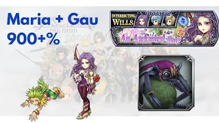 Gau + Maria 900+% Gladiolus say No to confuse - Maria Shinryu DFFOO