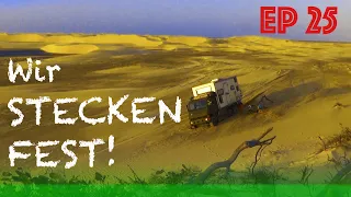 Stuck again in BRAZIL! Awesome truck recovery after desert crossing in the Lençois - TIMEtravel Ep25