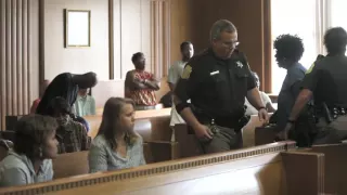 Murder sentencing courtroom outburst