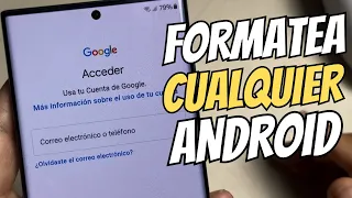 Como Formatear Cualquier Telefono Android