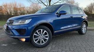 VW Touareg 2015 года 3,0 TDI R-Line, рестайлинг, обзор пригнанного авто из Германии