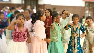 EUNICE ENGLISH HIGH SCHOOL | CHILDREN'S DAY DANCE | Bum Bum Bole |  2023-24