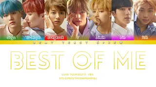 BTS Best Of Me Color Coded Lyrics/가사 (Han/Rom/Pol)