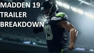 MADDEN 19 FIRST TRAILER BREAKDOWN AND REACTION!
