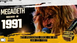 MEGADETH - MTV PRESENTS ROCK IN RIO