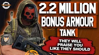 OVER 2.2MILLION BONUS ARMOUR - The ULTIMATE PVE TANK BUILD - MUST TRY - The Division 2 - TU18