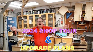 SHOP TOUR 2024 AND UPGRADE PLANS !!