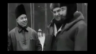 Фидель Кастро и Хрущев охотятся в Завидово