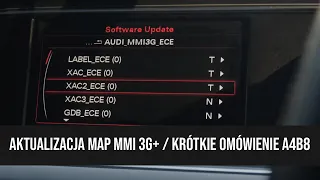 Kilka słów o Audi A4B8 (anglik) polift i aktualizacja map MMI 3G Plus do 6.35.1