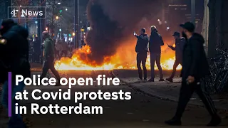 Covid: Dutch police open fire at anti-lockdown protests, amidst surging infections across Europe
