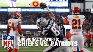 Gronk Being Gronk on Patriots First TD Drive | Chiefs vs. Patriots | NFL