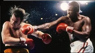 Larry Holmes vs Tex Cobb - Highlights (Holmes BATTERS Cobb)