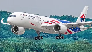 20 MINUTES of AMAZING Plane Spotting at KUALA LUMPUR Airport MALAYSIA [KUL/WMKK]