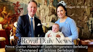 The Danish Royal Family Attends the Christening of Prince Gustav Albrecht!  And, More #Royal News!