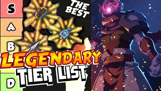Legendary Items Ranked in Dead Cells - The Worst are now the BEST??