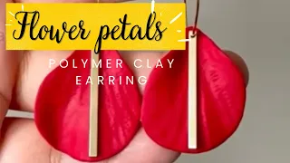 Polymer clay earring #1 | Short Video|Inspired making|Clay jewellery tutorials |Small business ideas