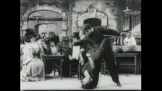 Polaire 1910 French Apache Dance + 1915 Les Vampires Apache Dance + music by Fernand Le Borne