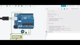 Use Tinkercad Arduino simulator