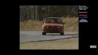 MotorWeek Retro Review / '88 BMW E30 M3 FULL Review and Road Test.