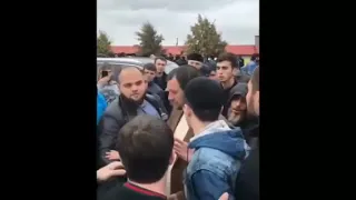 Митинг в Ингушетии Магас против передачи земель Чечне