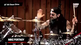 CYMBAL VOTE - Mike Portnoy Reviews the 22" AA Chaos China