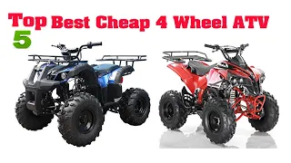 5 Best Cheap 4 Wheel ATV 2023 | Best Cheapest ATVs | What Is the Best ATV to Buy?