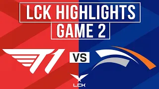 T1 vs HLE Highlights Game 2 | LCK 2024 Spring LB Finals | T1 vs Hanwha Life Esports