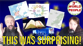 3rd WORLD PEOPLE REACT:  THE EUROPEAN UNION SUMMARY ON A MAP (EUROPE REACTION)