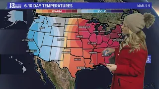 13 On Your Side Forecast: Sunshine, Warmer Weather Returns