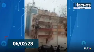 #HechosDigital | 06/02/23: ¡Colapsa Turquía! Fuerte sismo deja miles de muertos