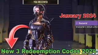 *Active* New 3 January 2024 Redeem Codes In Call Of Duty Mobile | New Redeemption Codes In CODM 2024