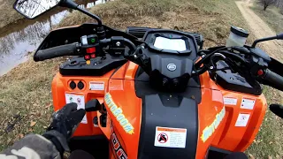 ATV Vlog - Speed run Cf Moto 1000