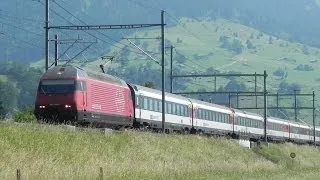 Sichtungen in Reichenbach /Spiez | Ae 6/8 Swiss Classic Train, BR 187, Xtmas