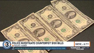 Suspect in custody after counterfeit $100 bills hit Mount Horeb